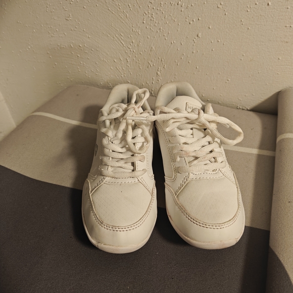 Classic White Cheer Sneakers - Picture 1 of 4
